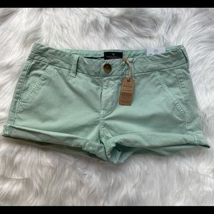 NWT American Eagle MIDI Low Rise Stretch shorts 4